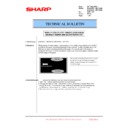 Sharp MX-6500N, MX-7500N (serv.man131) Service Manual / Technical Bulletin