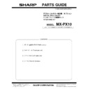 Sharp MX-6500N, MX-7500N (serv.man32) Service Manual / Parts Guide