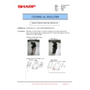 Sharp MX-6500N, MX-7500N (serv.man82) Service Manual / Technical Bulletin