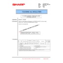Sharp MX-6500N, MX-7500N (serv.man88) Service Manual / Technical Bulletin