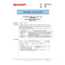 Sharp MX-6500N, MX-7500N (serv.man97) Service Manual / Technical Bulletin
