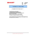 Sharp MX-B200 (serv.man24) Service Manual / Technical Bulletin