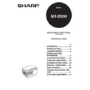 Sharp MX-B200 (serv.man8) User Manual / Operation Manual
