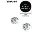 Sharp MX-B201D (serv.man13) User Manual / Operation Manual