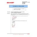 Sharp MX-B381, MX-B401 (serv.man53) Service Manual / Technical Bulletin