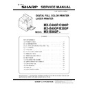 mx-c380p, mx-c400p, mx-b380p, mx-b382p, mx-b400p (serv.man6) service manual