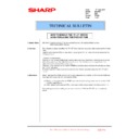 Sharp MX-FN11 (serv.man14) Service Manual / Technical Bulletin