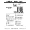 mx-fn24, mx-fn25 (serv.man3) service manual / parts guide