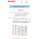 Sharp MX-FNX10 (serv.man13) Service Manual / Technical Bulletin