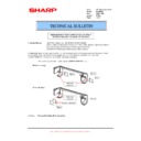 Sharp MX-FNX10 (serv.man21) Service Manual / Technical Bulletin