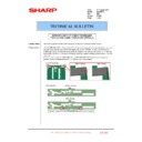 Sharp MX-FNX10 (serv.man31) Service Manual / Technical Bulletin