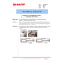 Sharp MX-FNX10 (serv.man32) Service Manual / Technical Bulletin