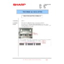 Sharp MX-FNX10 (serv.man35) Service Manual / Technical Bulletin