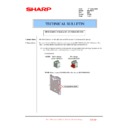 Sharp MX-FNX10 (serv.man36) Service Manual / Technical Bulletin