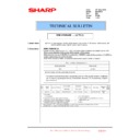 Sharp MX-FNX10 (serv.man37) Service Manual / Technical Bulletin