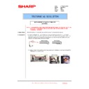 Sharp MX-FNX10 (serv.man38) Service Manual / Technical Bulletin