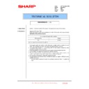 Sharp MX-FNX10 (serv.man39) Service Manual / Technical Bulletin