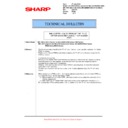 Sharp MX-FNX3, MX-FNX4 (serv.man12) Service Manual / Technical Bulletin