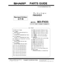 Sharp MX-FNX5 (serv.man4) Service Manual / Parts Guide