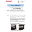 Sharp MX-M160, MX-M160D, MX-M160DK (serv.man24) Service Manual / Technical Bulletin