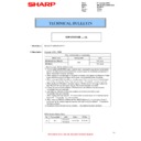 Sharp MX-M182, MX-M182D (serv.man34) Service Manual / Technical Bulletin