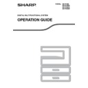 Sharp MX-M182, MX-M182D (serv.man9) User Manual / Operation Manual