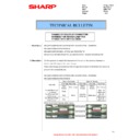 Sharp MX-M200D, MX-M200DK (serv.man24) Service Manual / Technical Bulletin