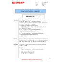 Sharp MX-M200D, MX-M200DK (serv.man27) Service Manual / Technical Bulletin