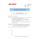 Sharp MX-M200D, MX-M200DK (serv.man36) Service Manual / Technical Bulletin