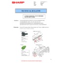 Sharp MX-M260, MX-M260N, MX-M260FG, MX-M260FP (serv.man34) Service Manual / Technical Bulletin