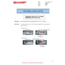Sharp MX-M260, MX-M260N, MX-M260FG, MX-M260FP (serv.man41) Service Manual / Technical Bulletin