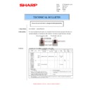 Sharp MX-M260, MX-M260N, MX-M260FG, MX-M260FP (serv.man46) Service Manual / Technical Bulletin
