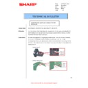 Sharp MX-M260, MX-M260N, MX-M260FG, MX-M260FP (serv.man51) Service Manual / Technical Bulletin