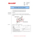 Sharp MX-M260, MX-M260N, MX-M260FG, MX-M260FP (serv.man56) Service Manual / Technical Bulletin