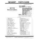 Sharp MX-M260, MX-M260N, MX-M260FG, MX-M260FP (serv.man6) Service Manual / Parts Guide