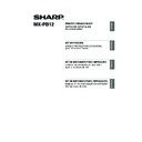Sharp MX-M260, MX-M260N, MX-M260FG, MX-M260FP (serv.man9) User Manual / Operation Manual