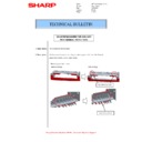 Sharp MX-M266N, MX-M316N, MX-M356N (serv.man123) Service Manual / Technical Bulletin