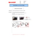 Sharp MX-M266N, MX-M316N, MX-M356N (serv.man74) Service Manual / Technical Bulletin