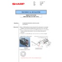 Sharp MX-M266N, MX-M316N, MX-M356N (serv.man78) Service Manual / Technical Bulletin