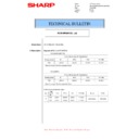 Sharp MX-M266N, MX-M316N, MX-M356N (serv.man83) Service Manual / Technical Bulletin