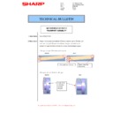 Sharp MX-M266N, MX-M316N, MX-M356N (serv.man91) Service Manual / Technical Bulletin