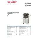 Sharp MX-M266N, MX-M316N, MX-M356N Handy Guide