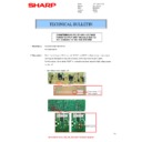 Sharp MX-M310, MX-M310N (serv.man27) Service Manual / Technical Bulletin
