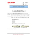 Sharp MX-M350N, MX-M350U, MX-M450N, MX-M450U (serv.man39) Service Manual / Technical Bulletin