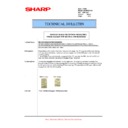 Sharp MX-M350N, MX-M350U, MX-M450N, MX-M450U (serv.man43) Service Manual / Technical Bulletin