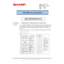 Sharp MX-M363N, MX-M363U, MX-M503N, MX-M503U (serv.man101) Service Manual / Technical Bulletin