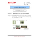 Sharp MX-M363N, MX-M363U, MX-M503N, MX-M503U (serv.man105) Service Manual / Technical Bulletin