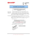Sharp MX-M363N, MX-M363U, MX-M503N, MX-M503U (serv.man111) Service Manual / Technical Bulletin