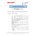 Sharp MX-M363N, MX-M363U, MX-M503N, MX-M503U (serv.man114) Service Manual / Technical Bulletin