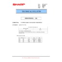 Sharp MX-M364N, MX-565N (serv.man63) Service Manual / Technical Bulletin
